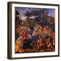 The Adoration of the Magi, 1496-Filippino Lippi-Framed Giclee Print