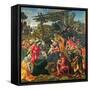 The Adoration of the Magi, 1496-Filippino Lippi-Framed Stretched Canvas