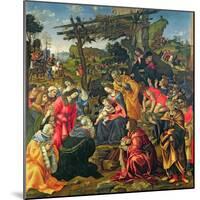 The Adoration of the Magi, 1496-Filippino Lippi-Mounted Giclee Print