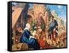 The Adoration of the Magi, 1504-Albrecht Durer-Framed Stretched Canvas