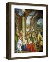 The Adoration of the Magi, 1511-Hans Von Kulmbach-Framed Giclee Print