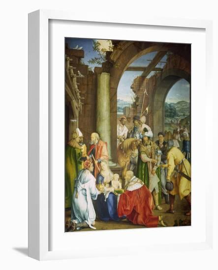 The Adoration of the Magi, 1511-Hans Von Kulmbach-Framed Giclee Print