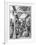 The Adoration of the Magi, 1511-Albrecht Dürer-Framed Giclee Print