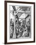 The Adoration of the Magi, 1511-Albrecht Dürer-Framed Giclee Print