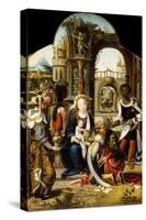 The Adoration of the Magi, 1530-Pieter Coecke van Aelst-Stretched Canvas