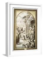 The Adoration of the Magi, 1597-Caspar Fraisinger-Framed Giclee Print