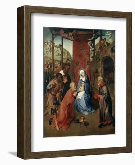 The Adoration of the Magi, 15th Century-Hugo van der Goes-Framed Giclee Print