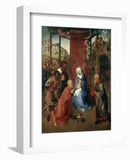 The Adoration of the Magi, 15th Century-Hugo van der Goes-Framed Giclee Print