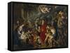 The Adoration of the Magi, 1610-1620S-Peter Paul Rubens-Framed Stretched Canvas