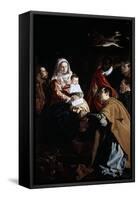 The Adoration of the Magi, 1619-Diego Velazquez-Framed Stretched Canvas