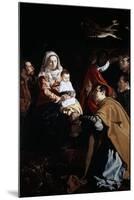 The Adoration of the Magi, 1619-Diego Velazquez-Mounted Giclee Print