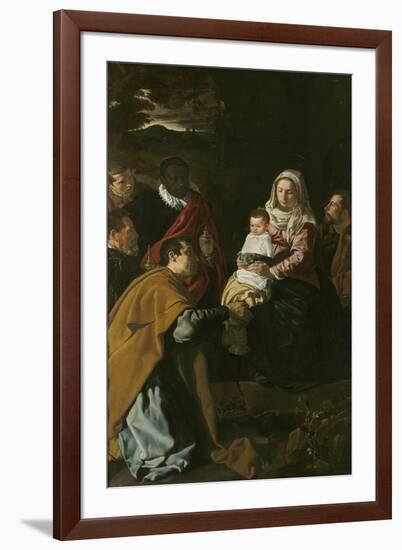 The Adoration of the Magi, 1619-Diego Velazquez-Framed Giclee Print