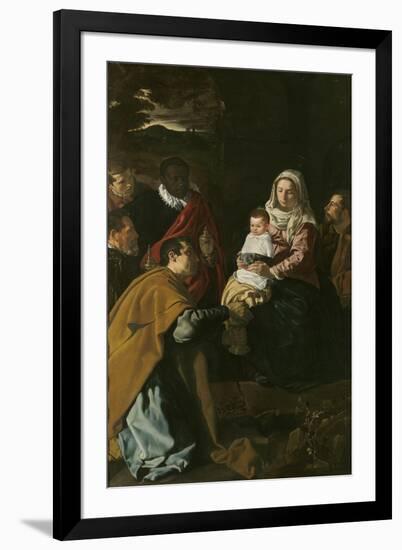 The Adoration of the Magi, 1619-Diego Velazquez-Framed Giclee Print