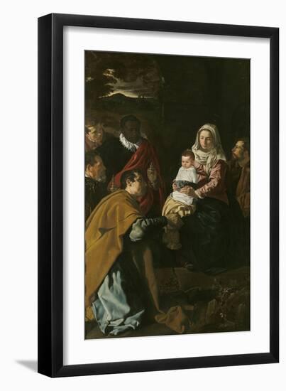 The Adoration of the Magi, 1619-Diego Velazquez-Framed Giclee Print