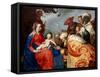 The Adoration of the Magi, 1624-Abraham Bloemaert-Framed Stretched Canvas