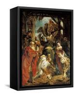 The Adoration of the Magi, 1624-Peter Paul Rubens-Framed Stretched Canvas