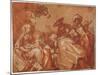 The Adoration of the Magi, 1624-Abraham Bloemaert-Mounted Giclee Print