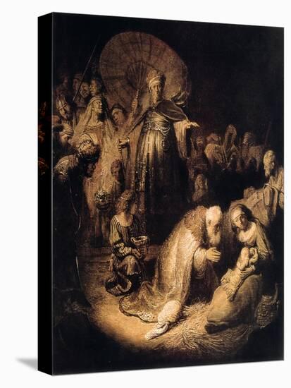 The Adoration of the Magi, 1632-Rembrandt van Rijn-Stretched Canvas
