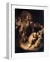 The Adoration of the Magi, 1632-Rembrandt van Rijn-Framed Giclee Print