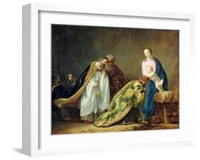 The Adoration of the Magi, 1638-Pieter Fransz. de Grebber-Framed Giclee Print