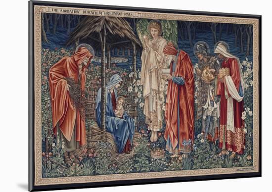 The Adoration of the Magi, 1904-Edward Burne-Jones-Mounted Art Print