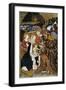 The Adoration of the Magi, Altarpiece from Verdu, 1432-34-Jaume Ferrer II-Framed Giclee Print