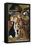 The Adoration of the Magi, Altarpiece from Verdu, 1432-34-Jaume Ferrer II-Framed Stretched Canvas