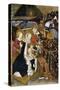 The Adoration of the Magi, Altarpiece from Verdu, 1432-34-Jaume Ferrer II-Stretched Canvas