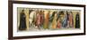 The Adoration of the Magi and Two Saints, C.1404-Taddeo di Bartolo-Framed Premium Giclee Print