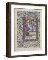 The Adoration of the Magi (Book of Hour), 1440-1460-null-Framed Giclee Print