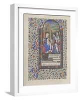 The Adoration of the Magi (Book of Hour), 1440-1460-null-Framed Giclee Print