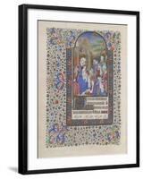 The Adoration of the Magi (Book of Hour), 1440-1460-null-Framed Giclee Print