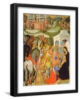 The Adoration of the Magi, c.1380-Also Manfredi De Battilori Bartolo Di Fredi-Framed Giclee Print