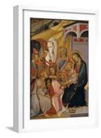 The Adoration of the Magi, c.1390-Also Manfredi De Battilori Bartolo Di Fredi-Framed Giclee Print