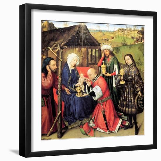 The Adoration of the Magi, C. 1440-Jacques Daret-Framed Giclee Print