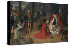 The Adoration of the Magi, c.1465-Justus of Ghent-Stretched Canvas