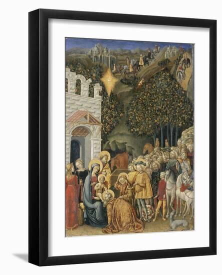 The Adoration of the Magi, C.1475-80-null-Framed Giclee Print