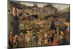 The Adoration of the Magi, C.1480-Cosimo Rosselli-Mounted Giclee Print