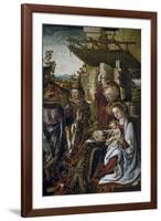 The Adoration of the Magi, C. 1490-1499-Rodrigo de Osona-Framed Giclee Print