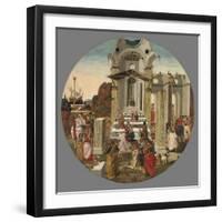 The Adoration of the Magi, C.1495-Raffaello Botticini-Framed Giclee Print