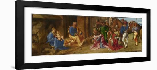 The Adoration of the Magi, C. 1504-Giorgione-Framed Giclee Print