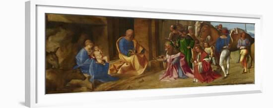 The Adoration of the Magi, C. 1504-Giorgione-Framed Premium Giclee Print