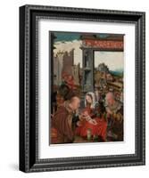 The Adoration of the Magi, c.1520-5-Jan Mostaert-Framed Giclee Print