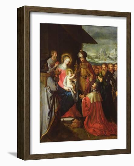 The Adoration of the Magi, C.1620-Frans The Elder Francken-Framed Giclee Print