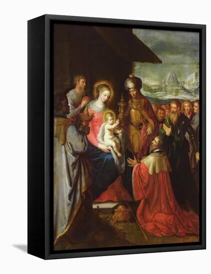 The Adoration of the Magi, C.1620-Frans The Elder Francken-Framed Stretched Canvas