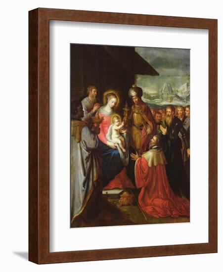 The Adoration of the Magi, C.1620-Frans The Elder Francken-Framed Giclee Print