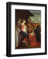 The Adoration of the Magi, C.1620-Frans The Elder Francken-Framed Giclee Print