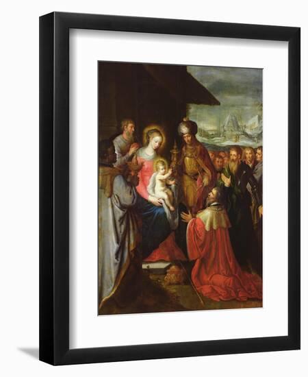 The Adoration of the Magi, C.1620-Frans The Elder Francken-Framed Giclee Print