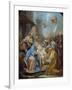 The Adoration of the Magi, c.1760-Carle van Loo-Framed Giclee Print