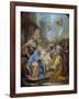 The Adoration of the Magi, c.1760-Carle van Loo-Framed Giclee Print